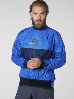 Helly Hansen Men’s HP Smock Top Lightweight Windbreaker - Size Large